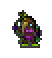 monster wearing equipped gear